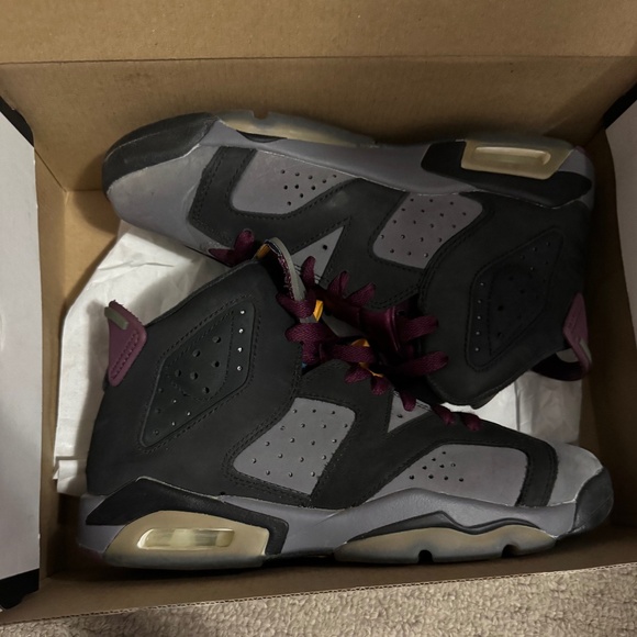JORDAN 6 BORDEAUX (GS) - Picture 1 of 5